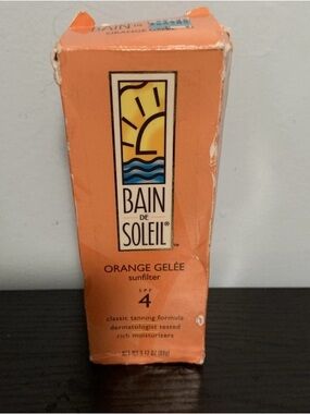 Discontinued Bain De Soleil Orange Gelee  SPF 4